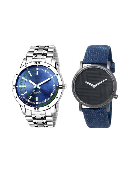 set of 2 analog watch combo(ad-05-lk-35) - 16412297 - Very Small Image - 1