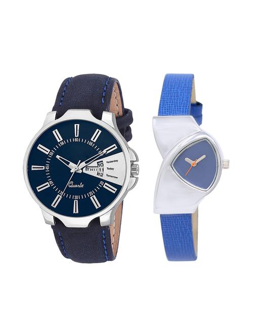 set of 2 analog couple watch (lk-23-208) - 16412319 - Very Small Image - 1