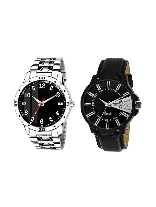set of 2 analog watch combo(ad-06-jg-04) - 16412325 - Very Small Image - 1