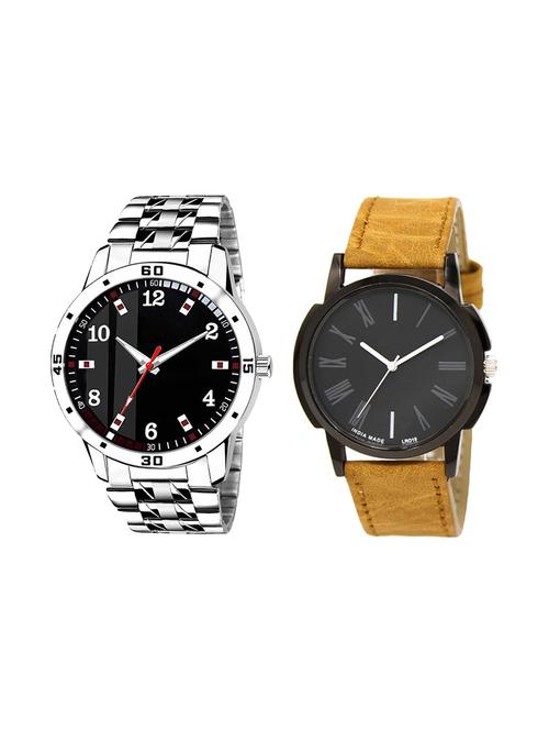 set of 2 analog watch combo(ad-06-lk-19) - 16412351 - Very Small Image - 1