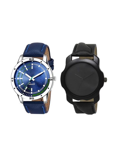set of 2 analog watch combo(ad-07-lk-22) - 16412430 - Very Small Image - 1