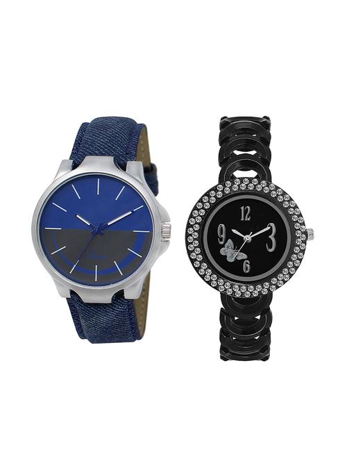 set of 2 analog couple watch (lk-24-201) - 16412467 - Very Small Image - 1