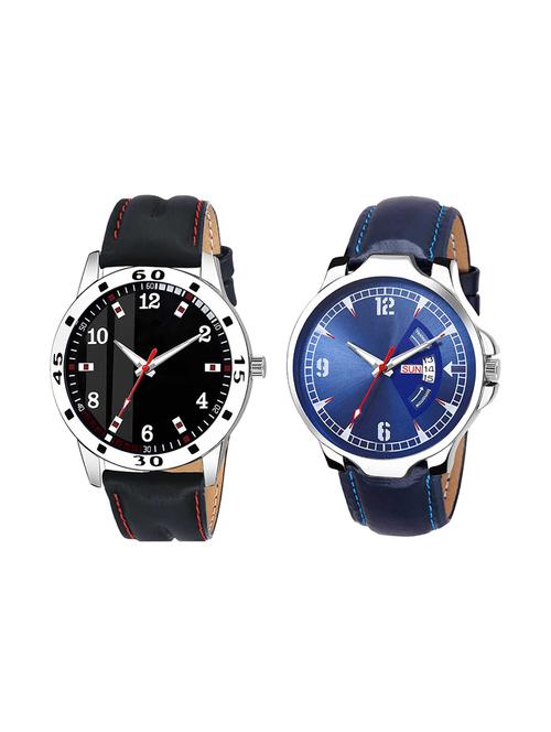 set of 2 analog watch combo(ad-08-jg-03) - 16412474 - Very Small Image - 1