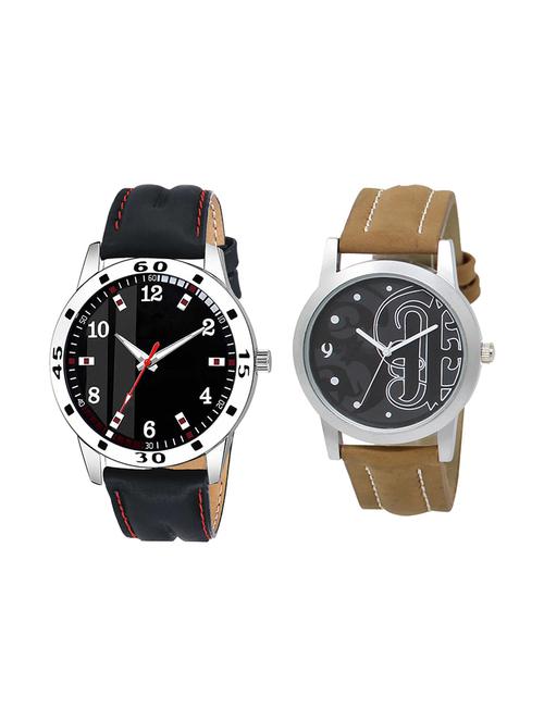 set of 2 analog watch combo(ad-08-lk-14) - 16412496 - Very Small Image - 1