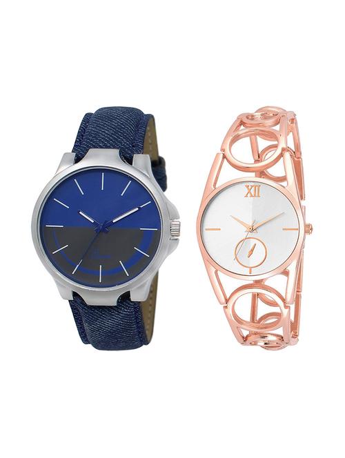 set of 2 analog couple watch (lk-24-213) - 16412509 - Very Small Image - 1