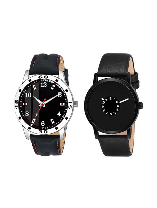 set of 2 analog watch combo(ad-08-lk-25) - 16412511 - Very Small Image - 1