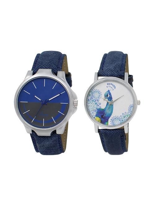 set of 2 analog couple watch (lk-24-241) - 16412574 - Very Small Image - 1