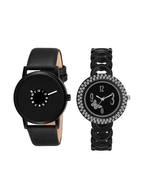 set of 2 analog couple watch (lk-25-201) - 16412602 - Very Small Image - 1