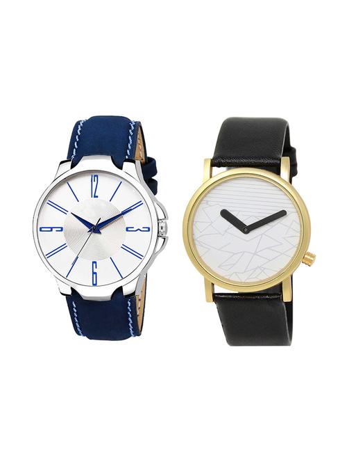 set of 2 analog watch combo(ad-09-lk-37) - 16412615 - Very Small Image - 1