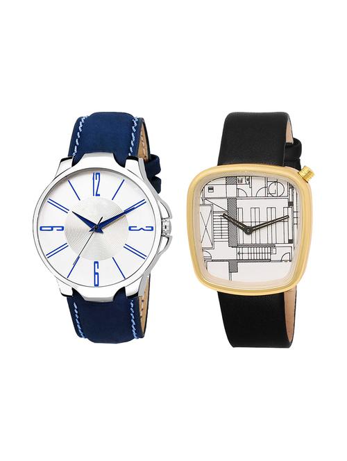 set of 2 analog watch combo(ad-09-lk-42) - 16412622 - Very Small Image - 1