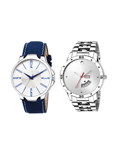 set of 2 analog watch combo(ad-09-lk-103) - 16412630 - Very Small Image - 1