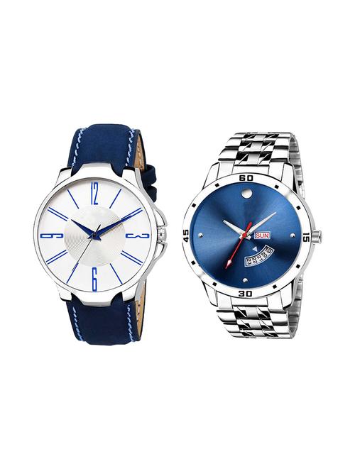 set of 2 analog watch combo(ad-09-lk-105) - 16412634 - Very Small Image - 1