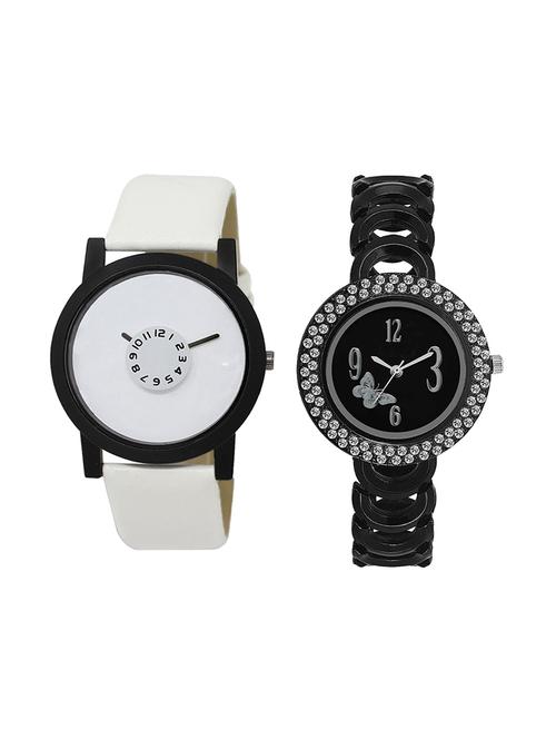 set of 2 analog couple watch (lk-26-201) - 16412705 - Very Small Image - 1
