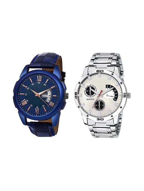 set of 2 analog watch combo(jg-01-lk-101) - 16412717 - Very Small Image - 1