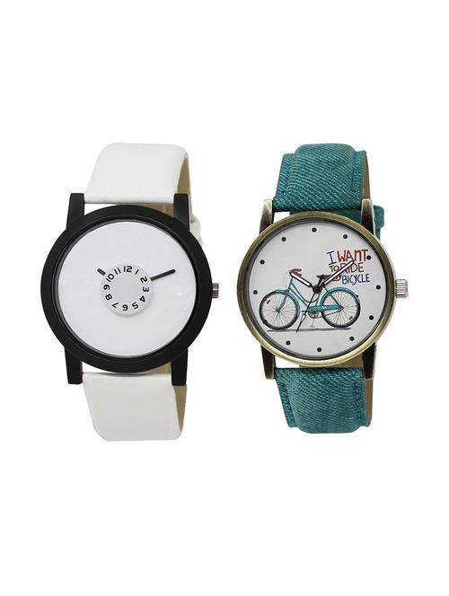 set of 2 analog couple watch (lk-26-229) - 16412757 - Very Small Image - 1