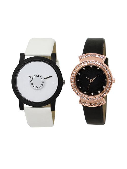 set of 2 analog couple watch (lk-26-244) - 16412789 - Very Small Image - 1