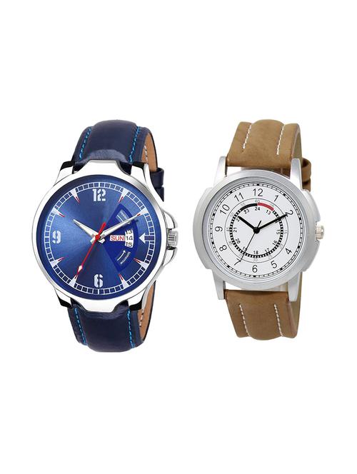 set of 2 analog watch combo(jg-03-lk-17) - 16412851 - Very Small Image - 1