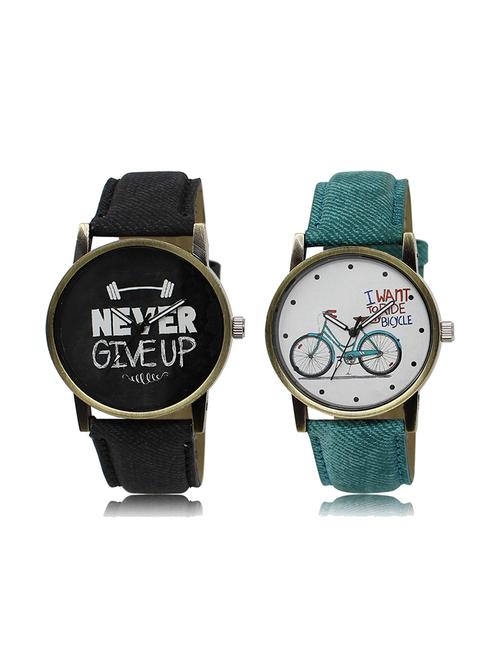 set of 2 analog couple watch (lk-27-229) - 16412859 - Very Small Image - 1
