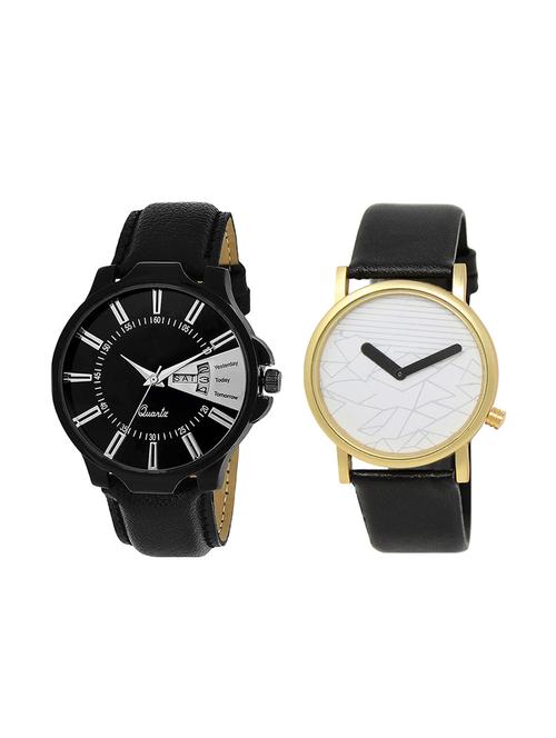 set of 2 analog watch combo(jg-04-lk-37) - 16412975 - Very Small Image - 1