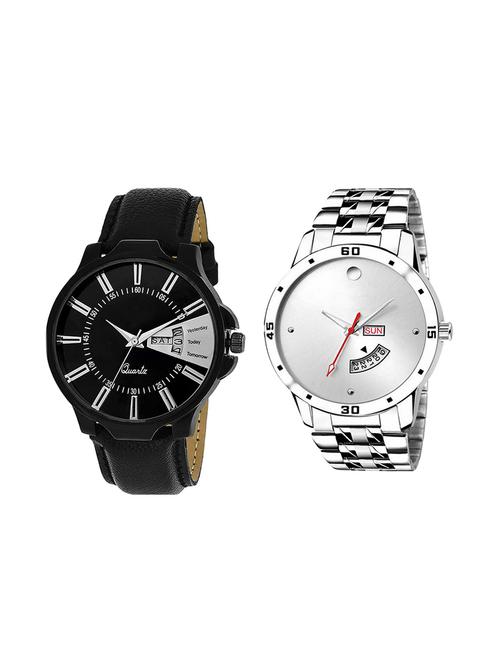 set of 2 analog watch combo(jg-04-lk-103) - 16412990 - Very Small Image - 1