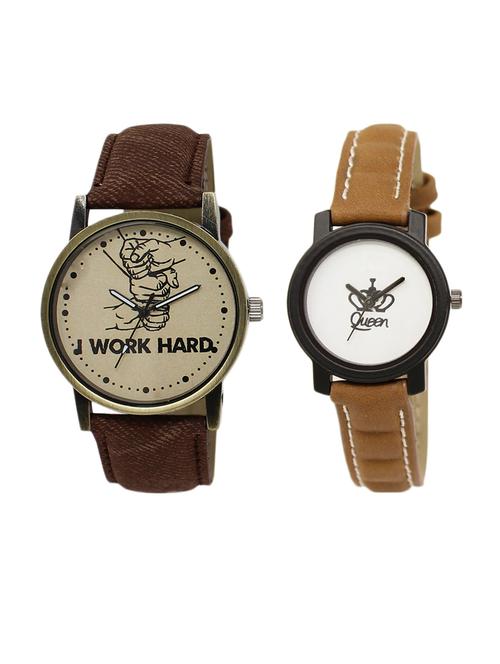 set of 2 analog couple watch (lk-29-209) - 16413023 - Very Small Image - 1