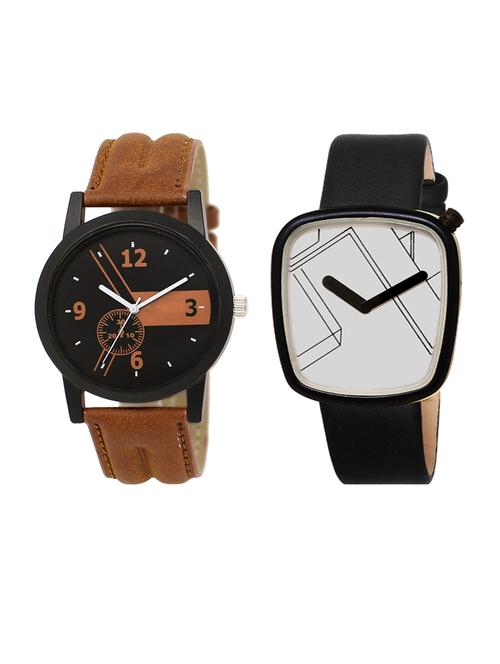 set of 2 analog watch combo(lk-01-43) - 16413233 - Very Small Image - 1