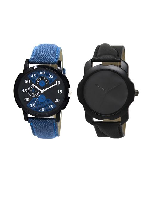 set of 2 analog watch combo(lk-02-22) - 16413276 - Very Small Image - 1