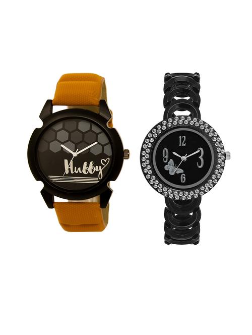 set of 2 analog couple watch (lk-32-201) - 16413319 - Very Small Image - 1