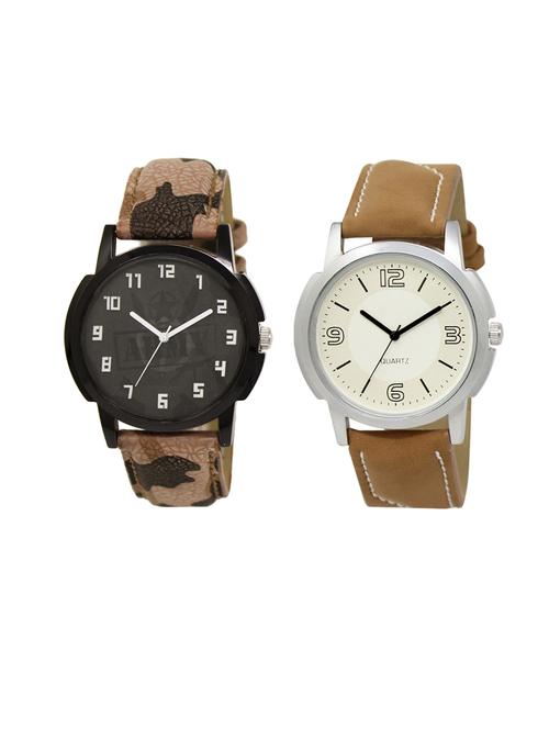 set of 2 analog watch combo(lk-03-16) - 16413341 - Very Small Image - 1