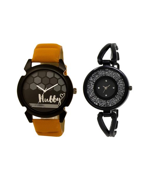 set of 2 analog couple watch (lk-32-211) - 16413343 - Very Small Image - 1