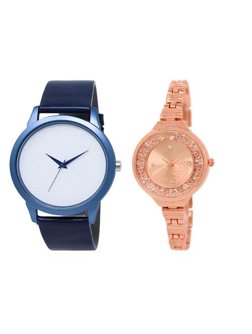 set of 2 analog couple watch (lk-33-225) - 16413462 - Very Small Image - 1