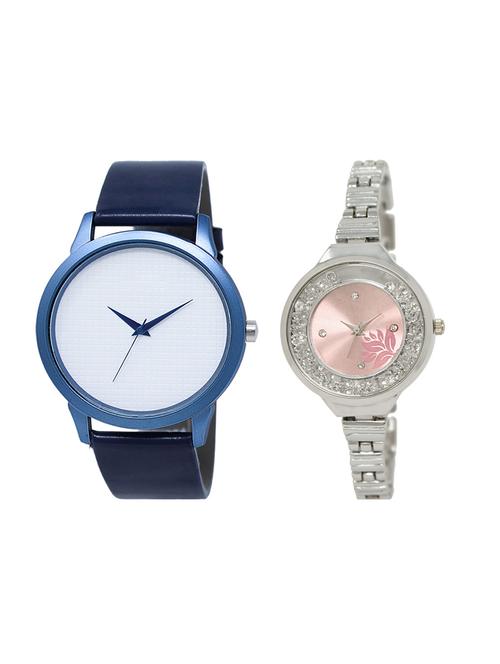 set of 2 analog couple watch (lk-33-226) - 16413464 - Very Small Image - 1