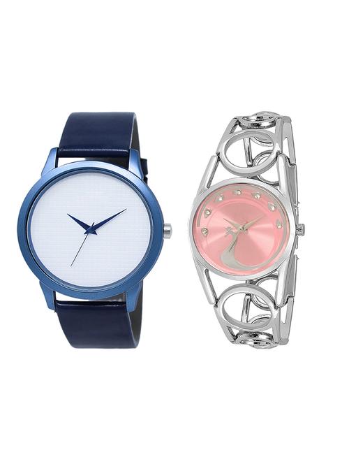 set of 2 analog couple watch (lk-33-233) - 16413487 - Very Small Image - 1