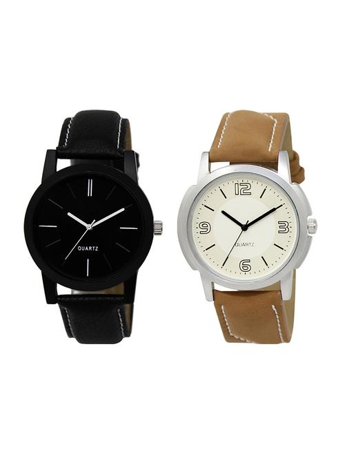 set of 2 analog watch combo(lk-05-16) - 16413488 - Very Small Image - 1