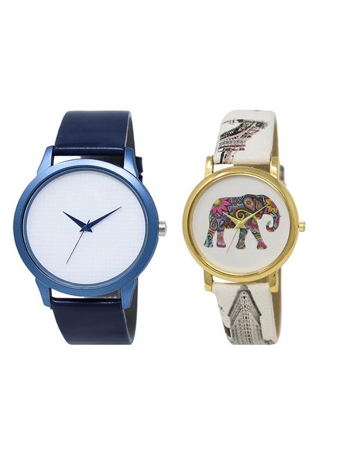 set of 2 analog couple watch (lk-33-243) - 16413516 - Very Small Image - 1