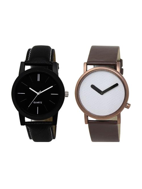 set of 2 analog watch combo(lk-05-36) - 16413517 - Very Small Image - 1