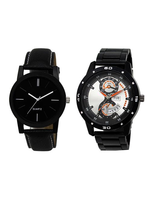 set of 2 analog watch combo(lk-05-107) - 16413536 - Very Small Image - 1