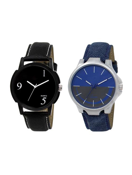 set of 2 analog watch combo(lk-06-24) - 16413562 - Very Small Image - 1