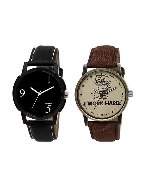 set of 2 analog watch combo(lk-06-29) - 16413569 - Very Small Image - 1