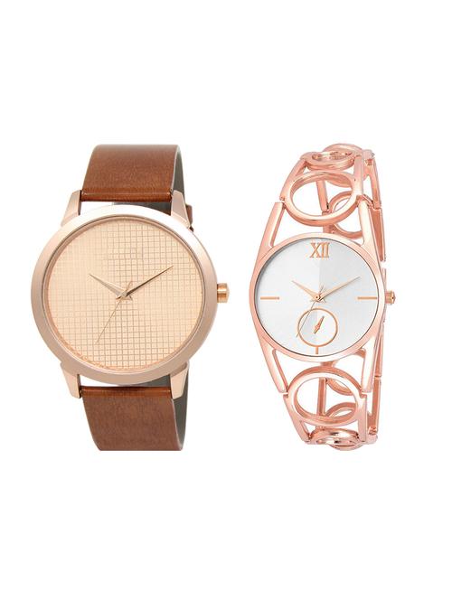 set of 2 analog couple watch (lk-34-213) - 16413575 - Very Small Image - 1