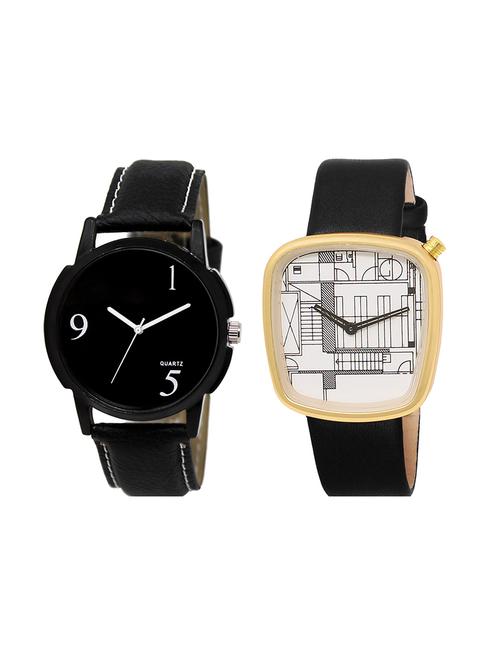 set of 2 analog watch combo(lk-06-42) - 16413587 - Very Small Image - 1