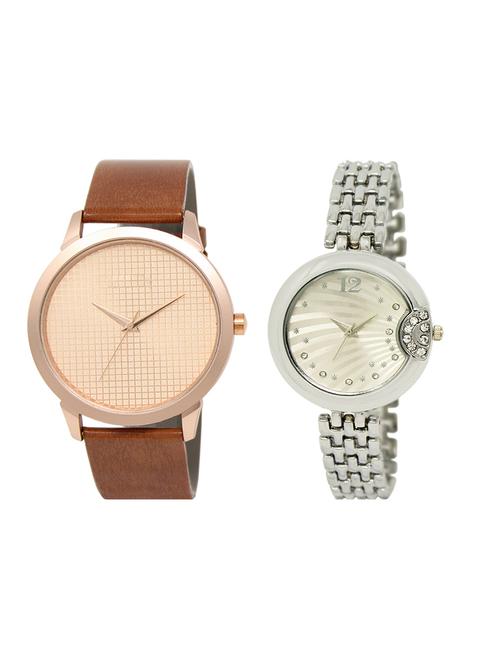 set of 2 analog couple watch (lk-34-227) - 16413599 - Very Small Image - 1