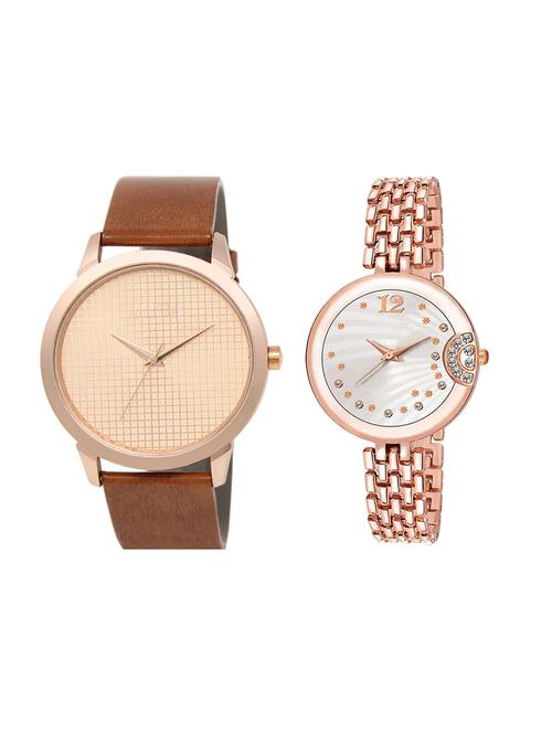 set of 2 analog couple watch (lk-34-228) - 16413601 - Very Small Image - 1