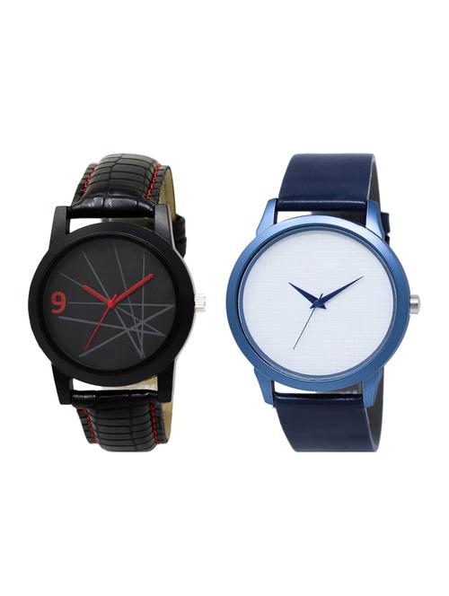 set of 2 analog watch combo(lk-08-33) - 16413699 - Very Small Image - 1