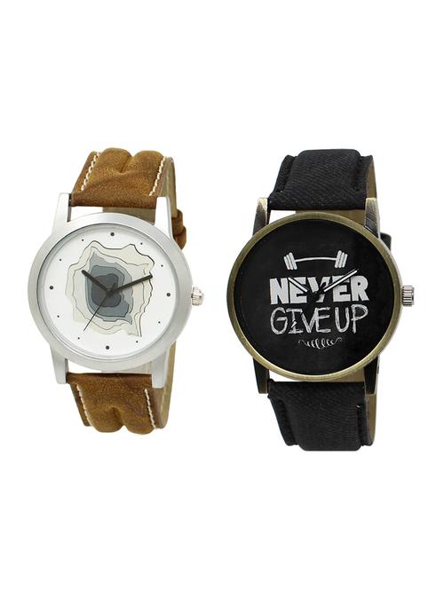set of 2 analog watch combo(lk-09-27) - 16413754 - Very Small Image - 1
