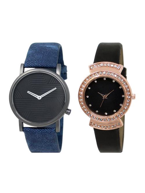 set of 2 analog couple watch (lk-35-244) - 16413760 - Very Small Image - 1