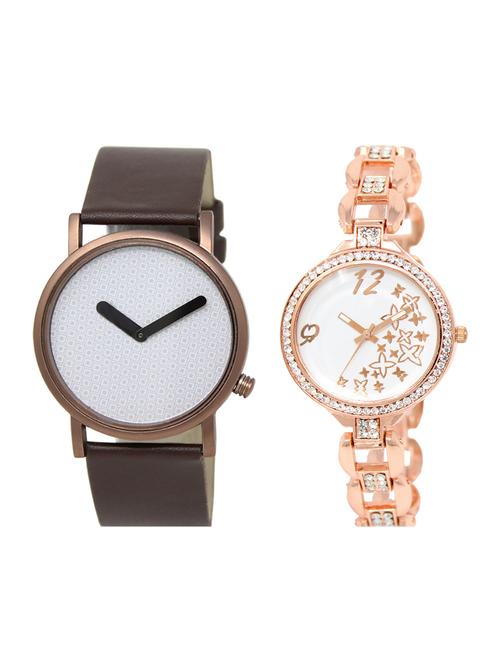 set of 2 analog couple watch (lk-36-210) - 16413799 - Very Small Image - 1