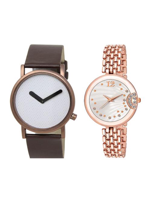 set of 2 analog couple watch (lk-36-228) - 16413831 - Very Small Image - 1
