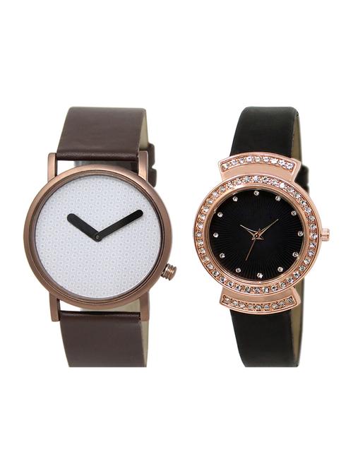 set of 2 analog couple watch (lk-36-244) - 16413866 - Very Small Image - 1