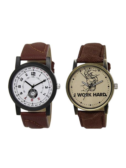 set of 2 analog watch combo(lk-11-29) - 16413884 - Very Small Image - 1